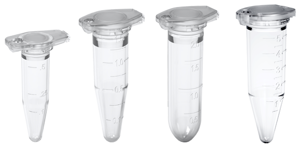 Safety-Cap Microcentrifuge tubes